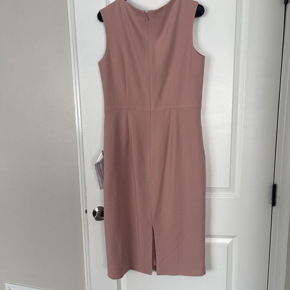 DRESS THE POPULATION Nicole Sweetheart Neck Cocktail Pink Dress Size L $148 - Picture 6 of 6